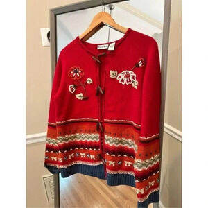 Madison Studio Lambswool‎ Cardigan Size XS